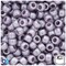 BeadTin Medium Lavender Pearl 9mm Barrel Plastic Pony Beads (500pcs)